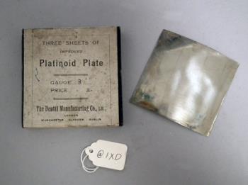 Platinoid Plate